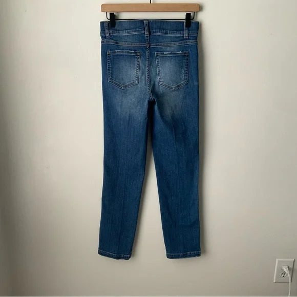 SPANX Pull-On Jeans Straight Leg Blue Small - Picture 4 of 12